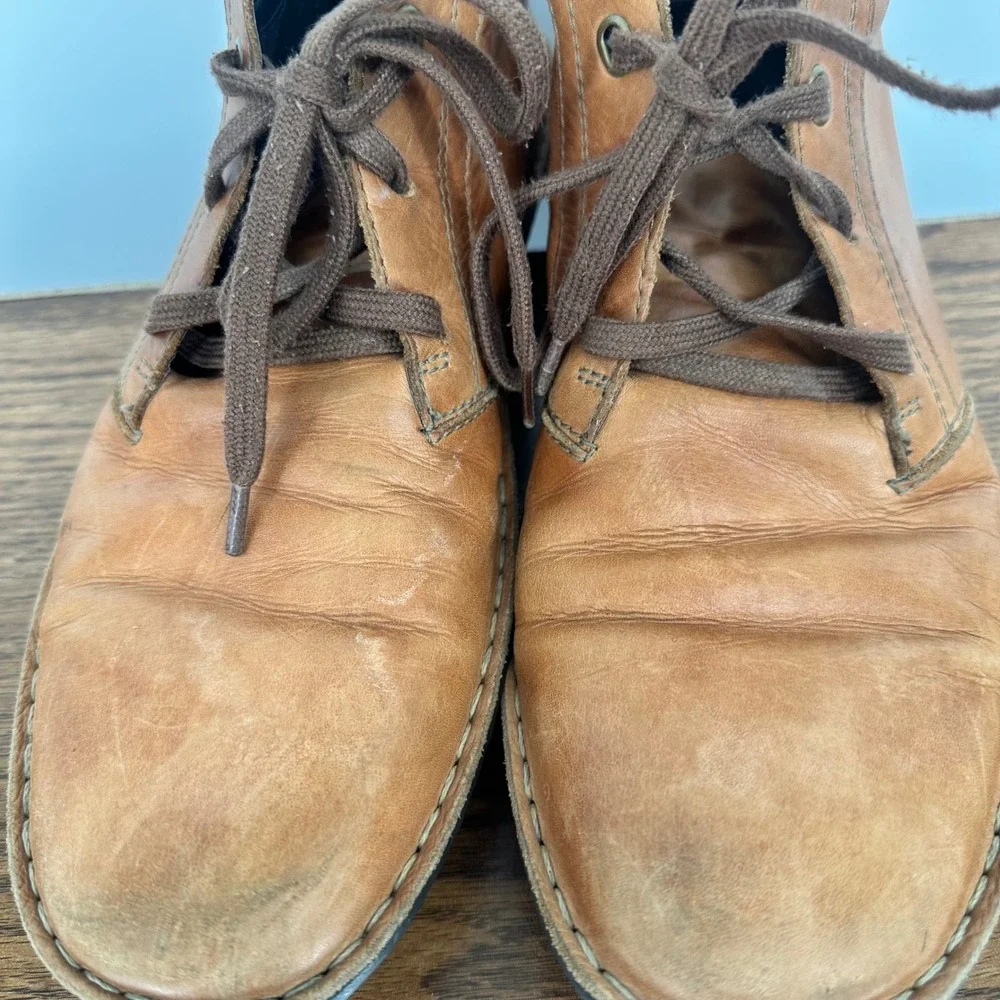 Pikolinos‎ Chile Leather Chukka Boots Tan Brown Spain 43 EU 10 US Gorpcore